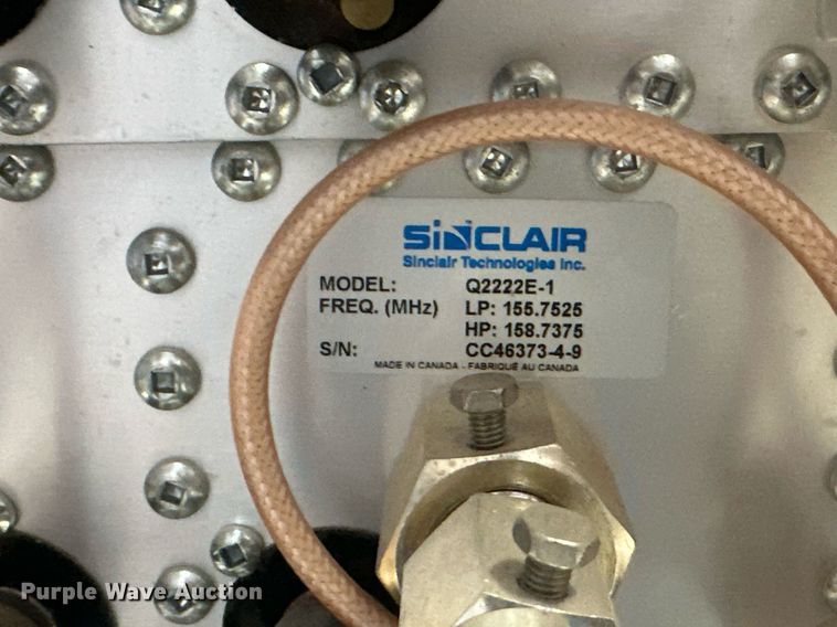 image for item ER8913 (15) Sinclair Q2222E-1 VHF duplexers