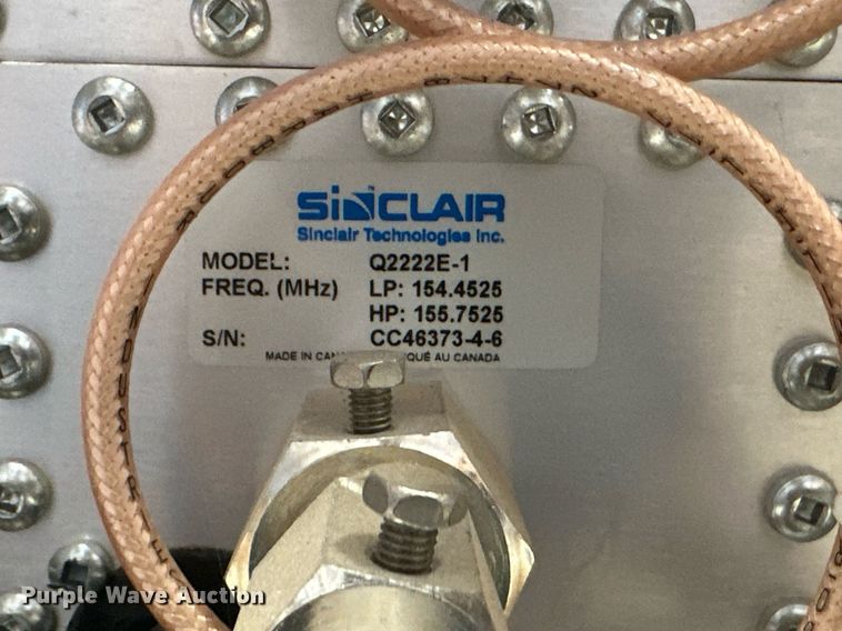 image for item ER8913 (15) Sinclair Q2222E-1 VHF duplexers