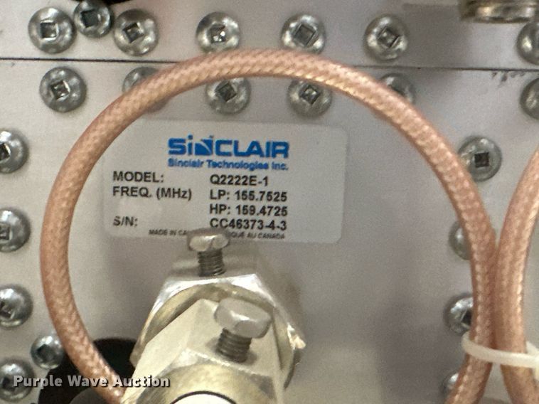 image for item ER8913 (15) Sinclair Q2222E-1 VHF duplexers