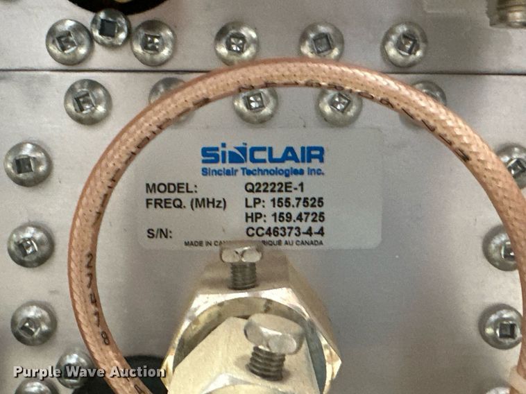 image for item ER8913 (15) Sinclair Q2222E-1 VHF duplexers