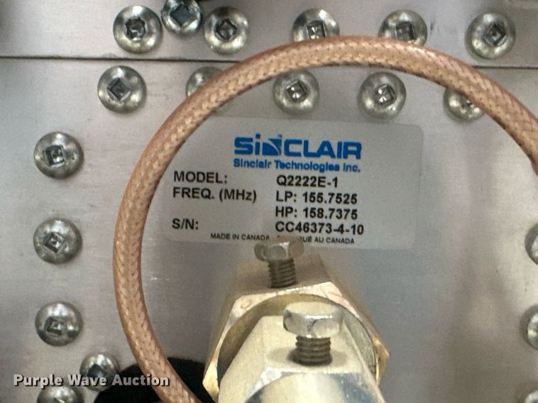image for item ER8913 (15) Sinclair Q2222E-1 VHF duplexers