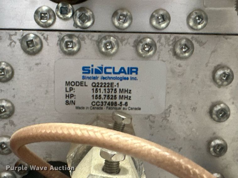 image for item ER8913 (15) Sinclair Q2222E-1 VHF duplexers