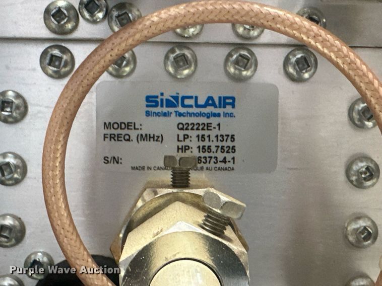 image for item ER8913 (15) Sinclair Q2222E-1 VHF duplexers