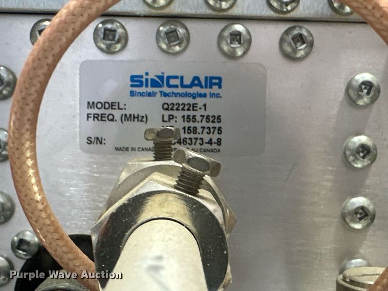 image for item ER8913 (15) Sinclair Q2222E-1 VHF duplexers