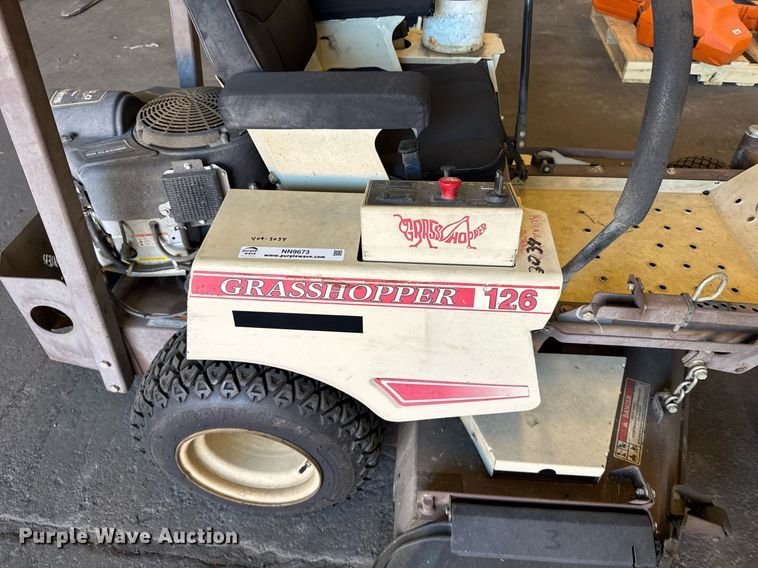 image for item NN9673 2014 Grasshopper 126 ZTR lawn mower