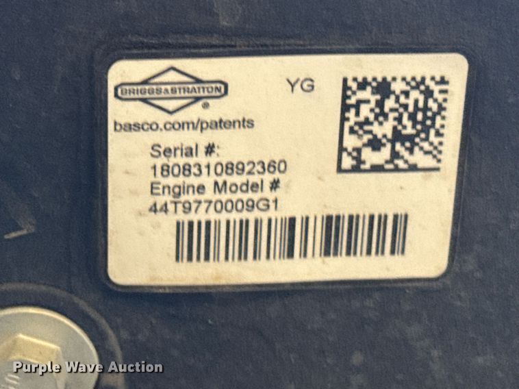 image for item NN9673 2014 Grasshopper 126 ZTR lawn mower