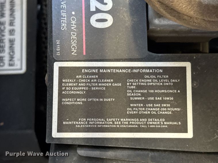 image for item NN9677 Grasshopper 620 ZTR lawn mower