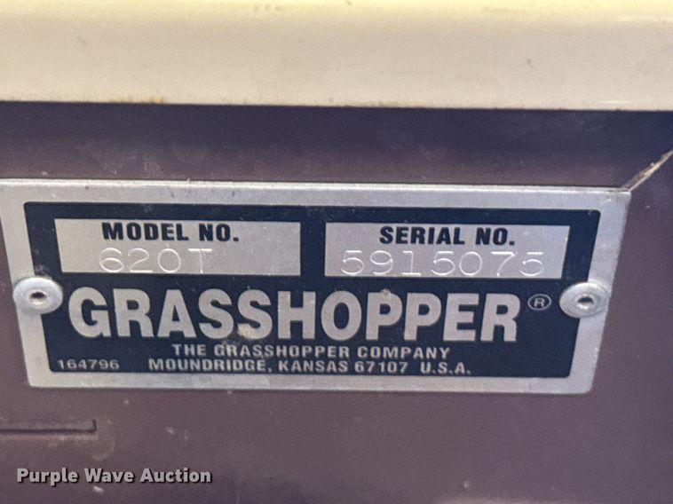 image for item NN9677 Grasshopper 620 ZTR lawn mower