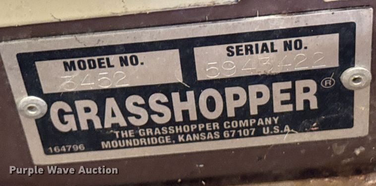 image for item NN9677 Grasshopper 620 ZTR lawn mower