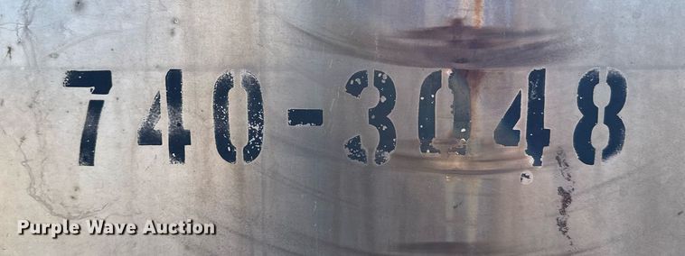 image for item NN9679 Stainless steel tank