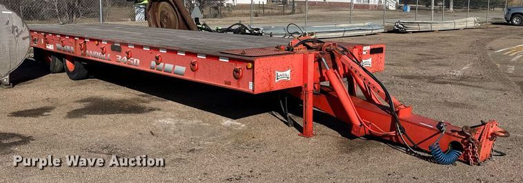image for item NN9680 1994 Landoll tilt deck equipment trailer