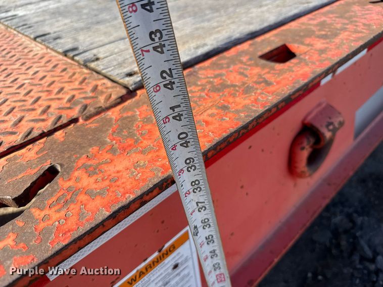 image for item NN9680 1994 Landoll tilt deck equipment trailer