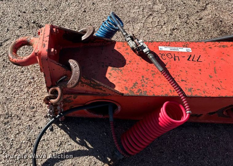 image for item NN9680 1994 Landoll tilt deck equipment trailer