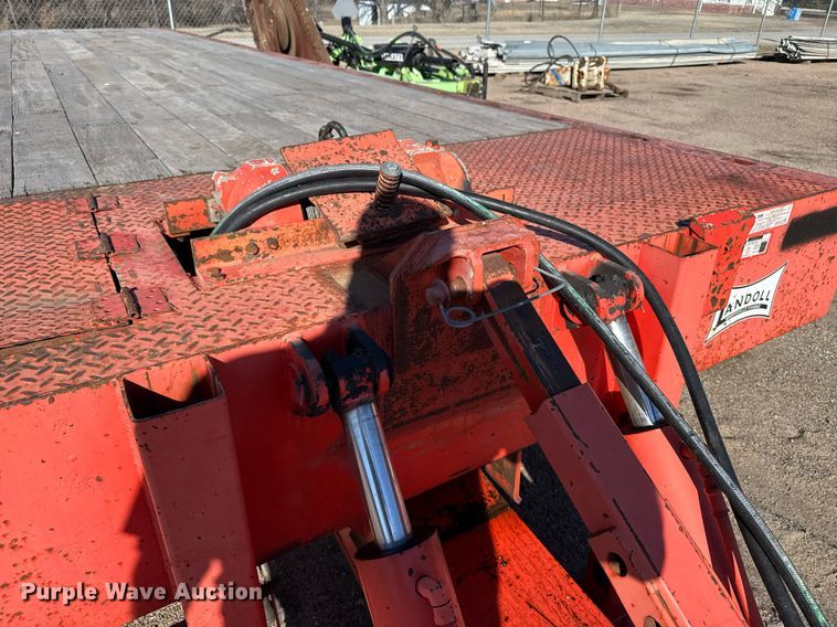 image for item NN9680 1994 Landoll tilt deck equipment trailer