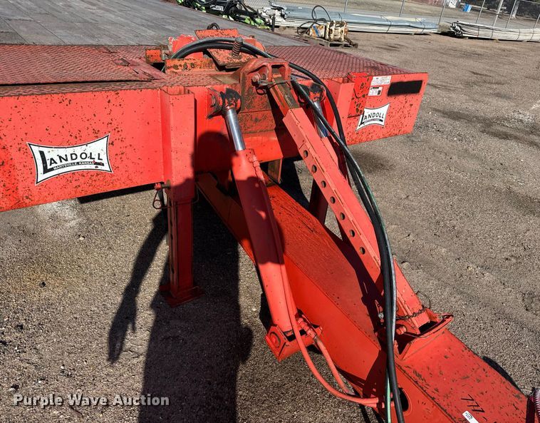 image for item NN9680 1994 Landoll tilt deck equipment trailer