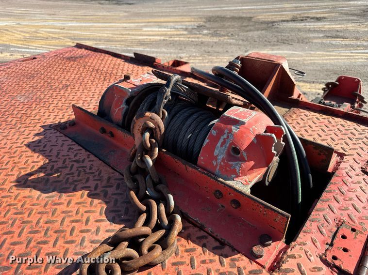 image for item NN9680 1994 Landoll tilt deck equipment trailer