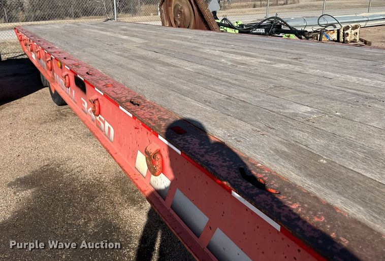 image for item NN9680 1994 Landoll tilt deck equipment trailer