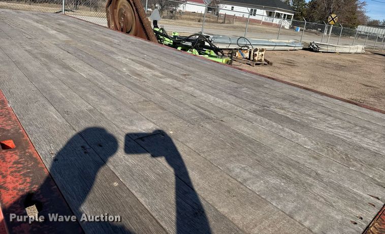 image for item NN9680 1994 Landoll tilt deck equipment trailer