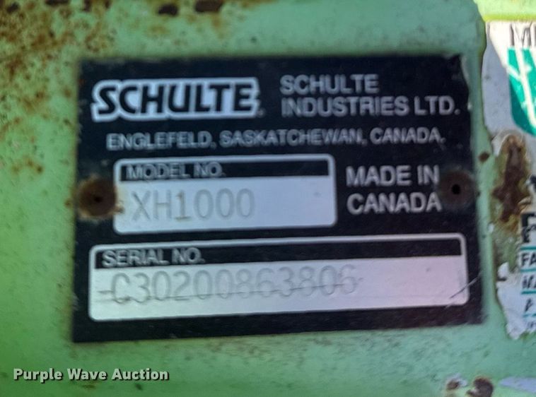image for item NN9681 Schulte XH1000 rotary mower