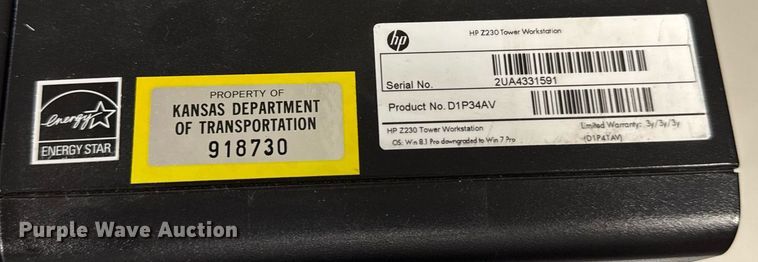 image for item NN9686 (8) HP CPUs