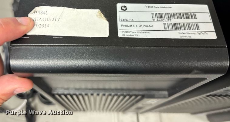 image for item NN9686 (8) HP CPUs