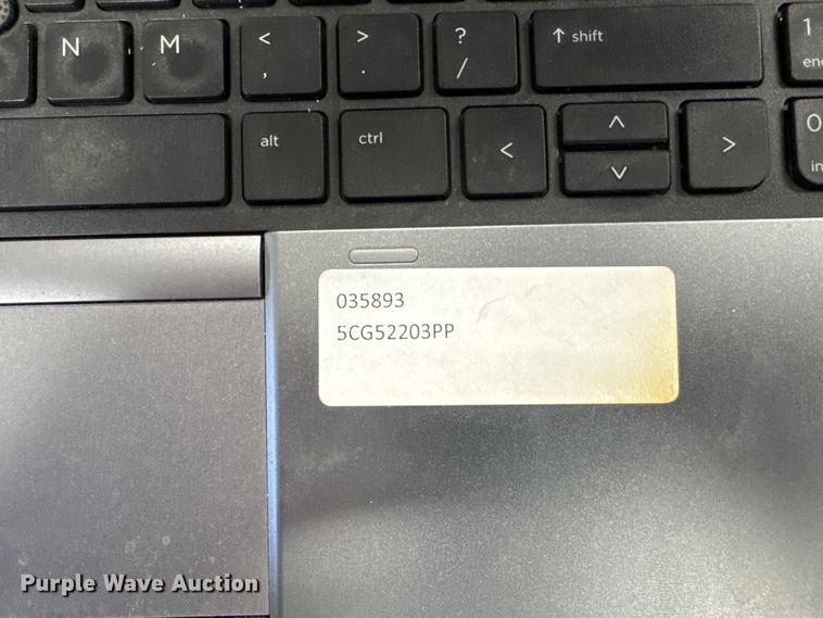 image for item NN9687 (16) HP Probook 650 laptops