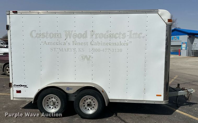 image for item DF8463 2004 Pace American enclosed cargo trailer