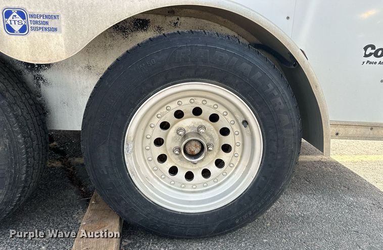 image for item DF8463 2004 Pace American enclosed cargo trailer