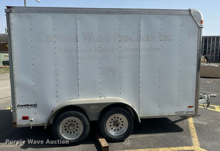 image for item DF8464 2000 Pace American enclosed cargo trailer