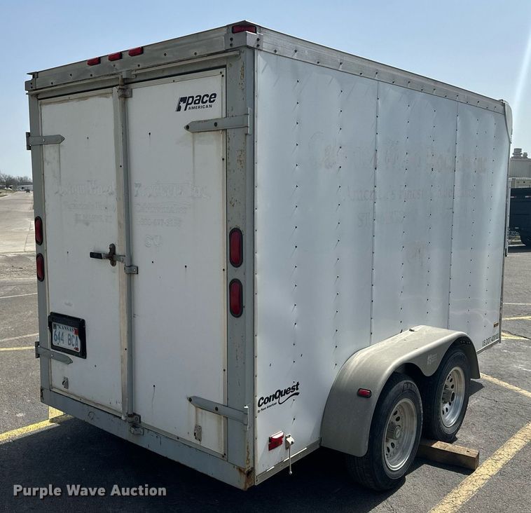 image for item DF8464 2000 Pace American enclosed cargo trailer