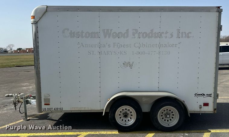 image for item DF8464 2000 Pace American enclosed cargo trailer