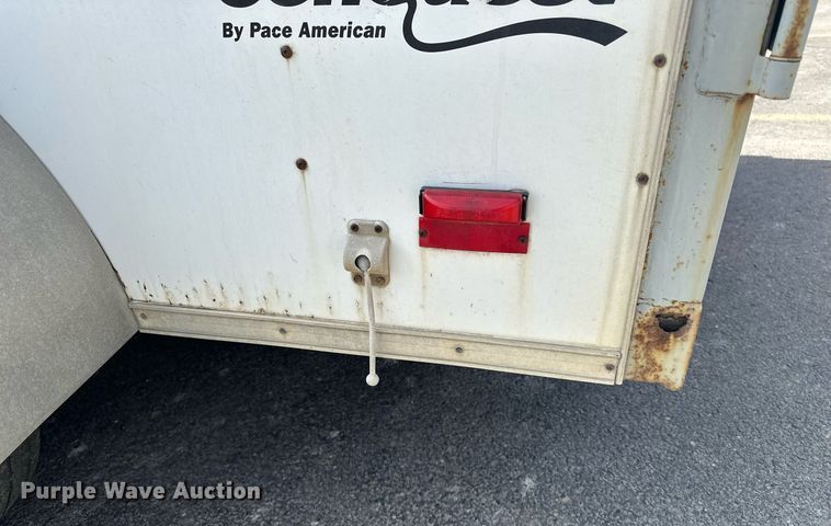 image for item DF8464 2000 Pace American enclosed cargo trailer
