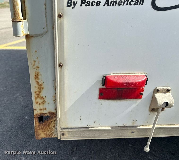 image for item DF8464 2000 Pace American enclosed cargo trailer