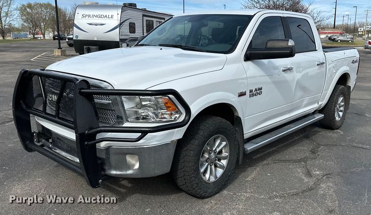 image for item DF8473 2018 Dodge Ram 1500 Crew Cab pickup truck