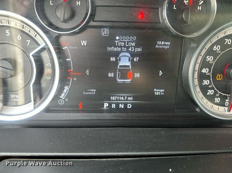 image for item DF8473 2018 Dodge Ram 1500 Crew Cab pickup truck