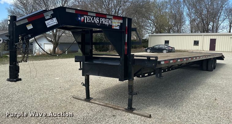image for item DF8474 2024 Texas Pride FT840524KGN equipment trailer