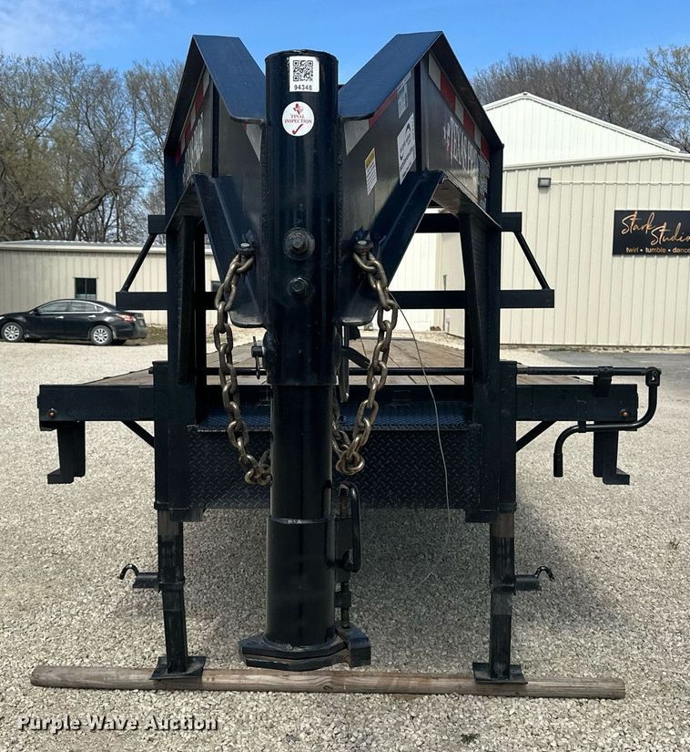 image for item DF8474 2024 Texas Pride FT840524KGN equipment trailer