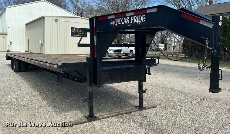 image for item DF8474 2024 Texas Pride FT840524KGN equipment trailer