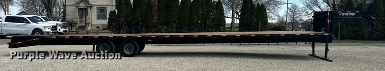 image for item DF8474 2024 Texas Pride FT840524KGN equipment trailer