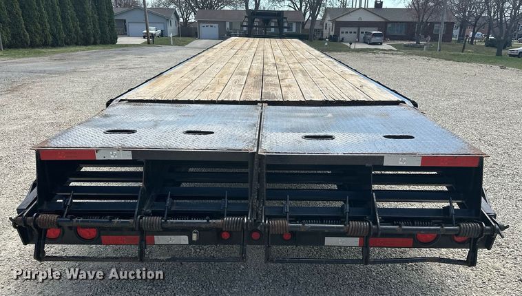 image for item DF8474 2024 Texas Pride FT840524KGN equipment trailer