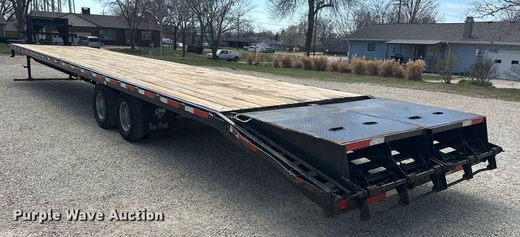 image for item DF8474 2024 Texas Pride FT840524KGN equipment trailer