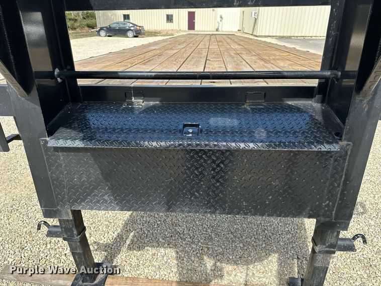 image for item DF8474 2024 Texas Pride FT840524KGN equipment trailer