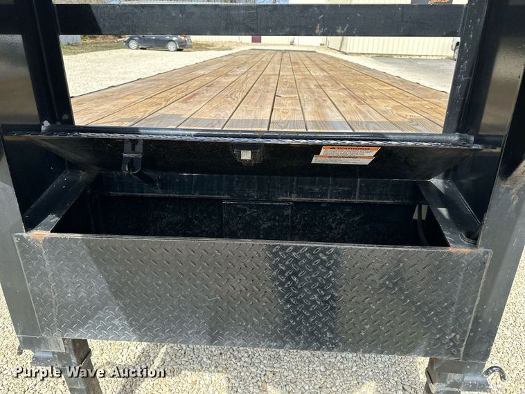 image for item DF8474 2024 Texas Pride FT840524KGN equipment trailer
