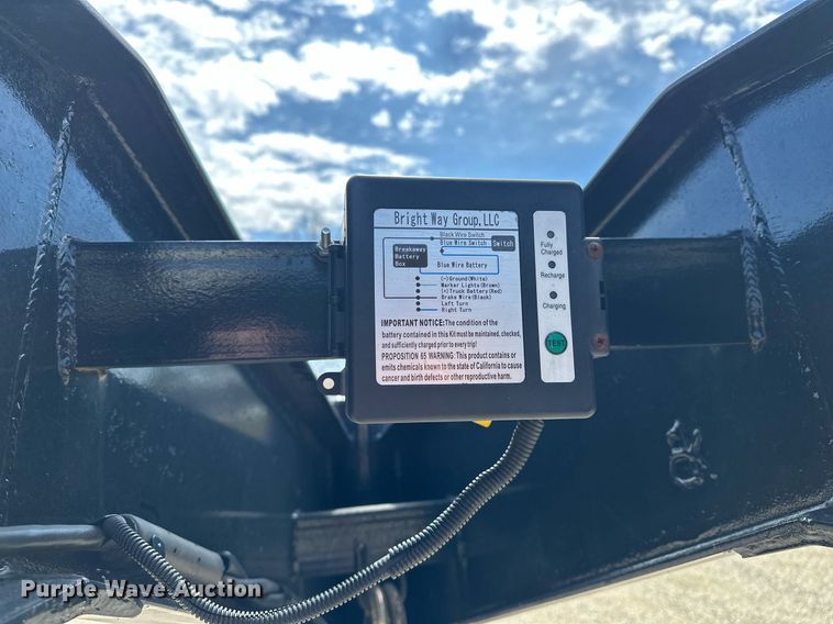 image for item DF8474 2024 Texas Pride FT840524KGN equipment trailer