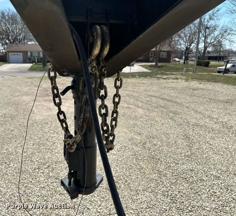 image for item DF8474 2024 Texas Pride FT840524KGN equipment trailer