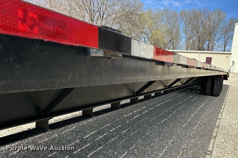 image for item DF8474 2024 Texas Pride FT840524KGN equipment trailer
