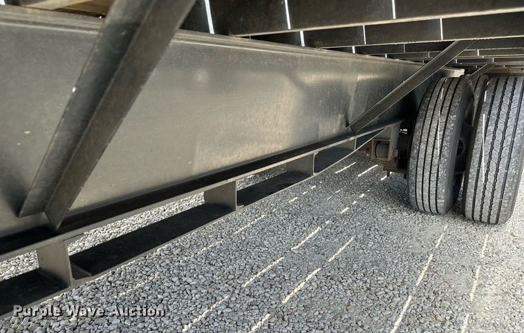 image for item DF8474 2024 Texas Pride FT840524KGN equipment trailer