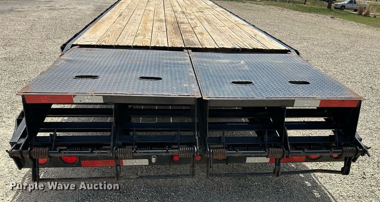 image for item DF8474 2024 Texas Pride FT840524KGN equipment trailer