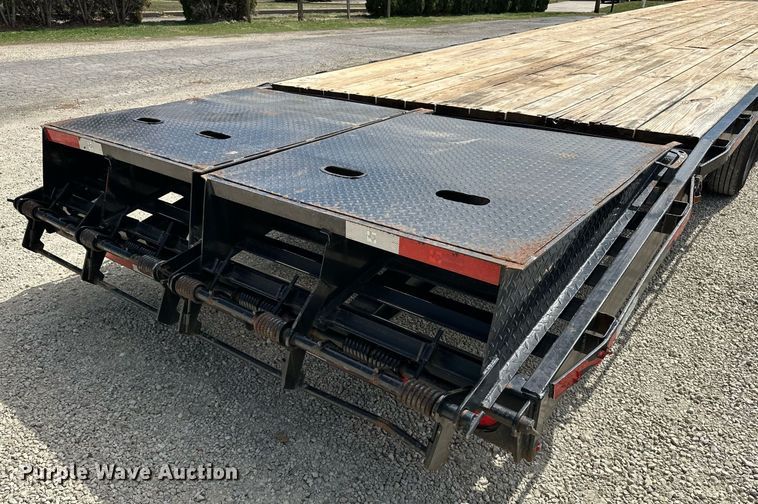 image for item DF8474 2024 Texas Pride FT840524KGN equipment trailer