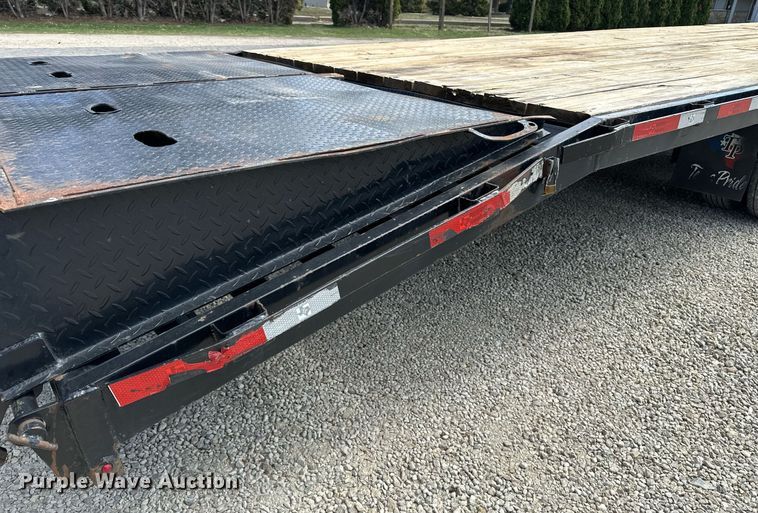 image for item DF8474 2024 Texas Pride FT840524KGN equipment trailer